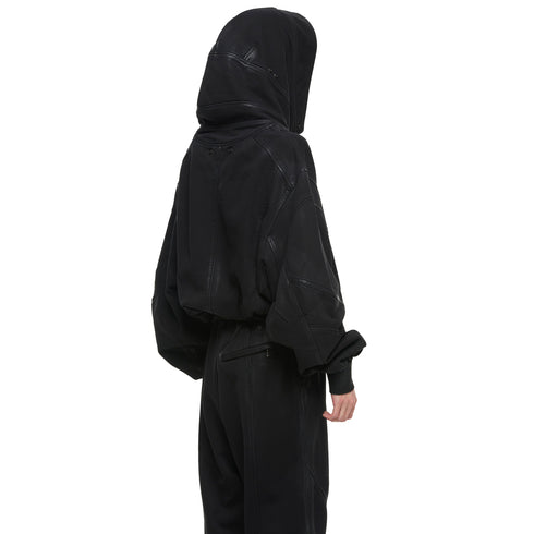 JULIUS 957CUM3 Black / Unchain Hoodie