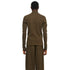JULIUS 957CUM1 Army Green / Seamed Skinny Top