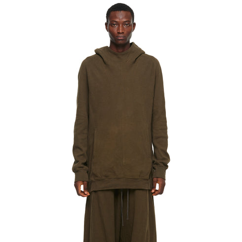 JULIUS 957CUM2 Army Green / Seamed Hoodie