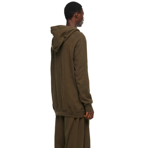 JULIUS 957CUM2 Army Green / Seamed Hoodie