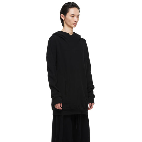 JULIUS 957CUM2 Black / Seamed Hoodie