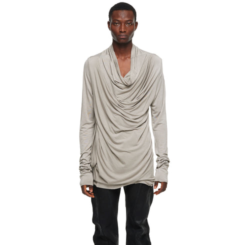 JULIUS 957CUM11 Greige / Over Drape Monk Top