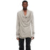 JULIUS 957CUM11 Greige / Over Drape Monk Top