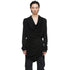JULIUS 957CUM11 Black / Over Drape Monk Top