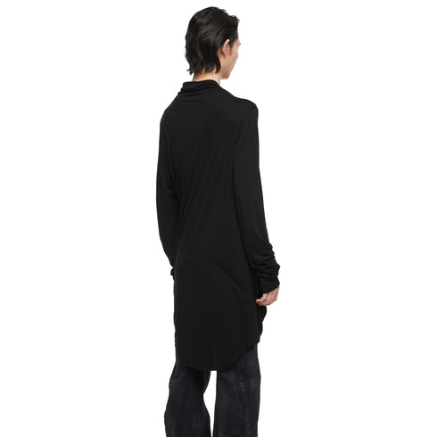 JULIUS 957CUM11 Black / Over Drape Monk Top