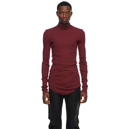 JULIUS 957CUM5 Blood / High Neck Skinny Top