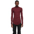 JULIUS 957CUM5 Blood / High Neck Skinny Top