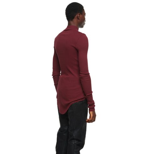 JULIUS 957CUM5 Blood / High Neck Skinny Top