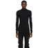 JULIUS 957CUM5 Black / High Neck Skinny Top