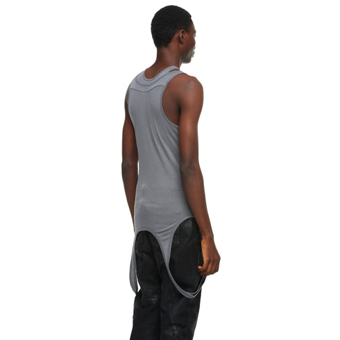 JULIUS 957CUM10 Cement / Droid Tank Top