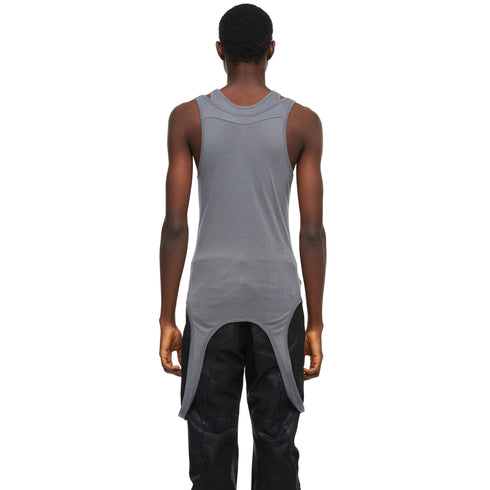 JULIUS 957CUM10 Cement / Droid Tank Top