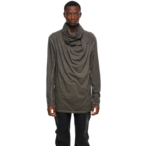 JULIUS 957CUM17 Soil / Cowl Neck Top