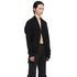 JULIUS 957CUM14 Black / Drape Cardigan