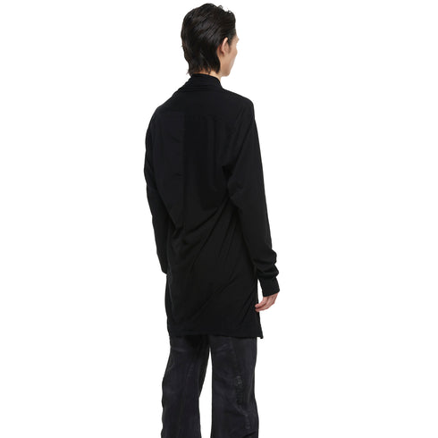 JULIUS 957CUM14 Black / Drape Cardigan