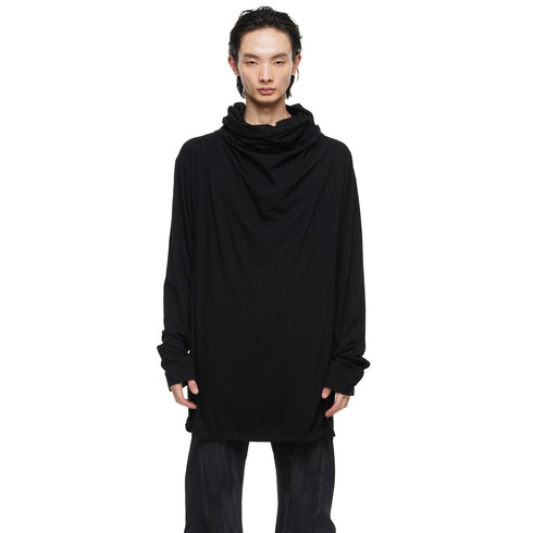 JULIUS 957CUM17 Black / Cowl Neck Top