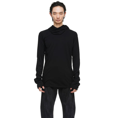 JULIUS 957CUM15 Black / Hooded Top