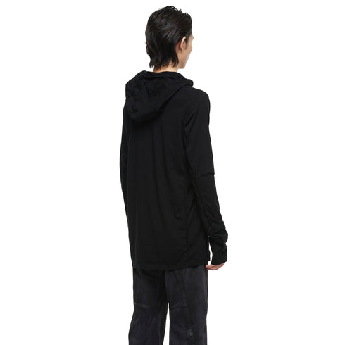 JULIUS 957CUM15 Black / Hooded Top