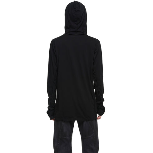 JULIUS 957CUM15 Black / Hooded Top