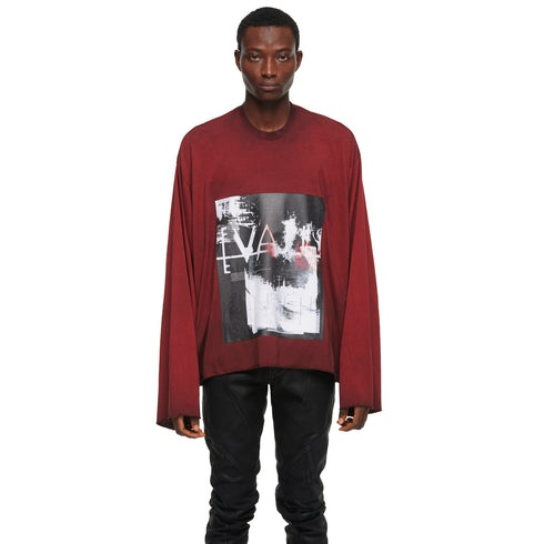 JULIUS 077CPM2 Blood / Valis Long Sleeve Over Top