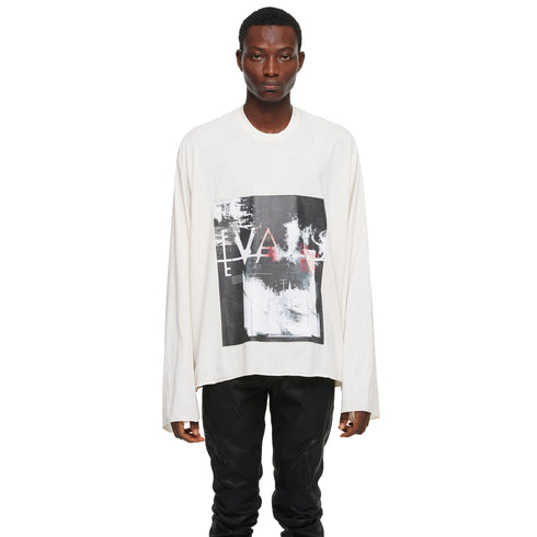 JULIUS 957CPM1 Off White / Valis Long Sleeve Over Top