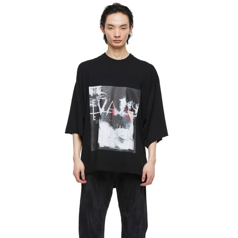 JULIUS 957CPM2 Black / Valis Over T-Shirt