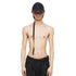 077ACU45 Black / Long Belt Cap