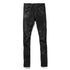 077PAM7 Black / Gazelle Skinny Pants