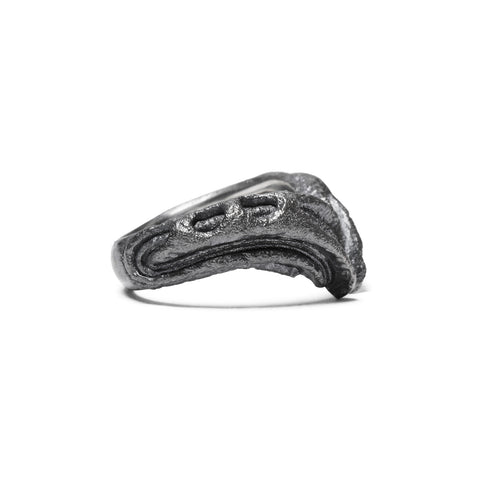 JULIUS 077ACU7 Silver / Dualflow Anima Ring Ver.2