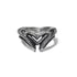 JULIUS 077ACU7 Silver / Dualflow Anima Ring Ver.2