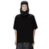 JULIUS 907CPM2-M Black / Europa Base Oversized T-Shirt