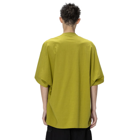 JULIUS 907CPM2 Acid Green / Europa Graphic Oversized T-Shirt
