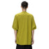 JULIUS 907CPM2 Acid Green / Europa Graphic Oversized T-Shirt
