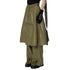 JULIUS 907SKU1 Olive / Vessel Deform Skirt
