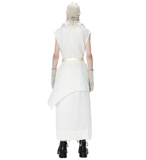 JULIUS 907SHM5 Plaster / Umbra Drape Tunic