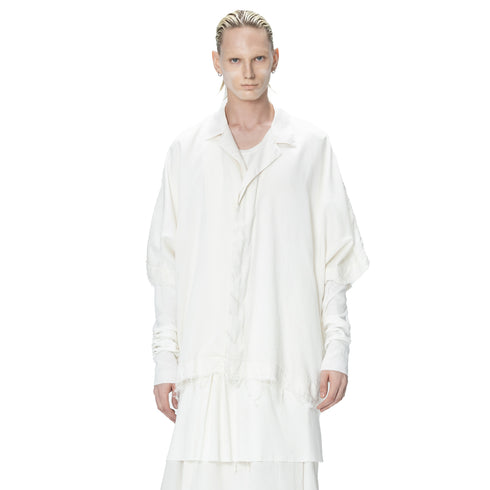 JULIUS 907SHM3 Plaster / Umbra Overshirt