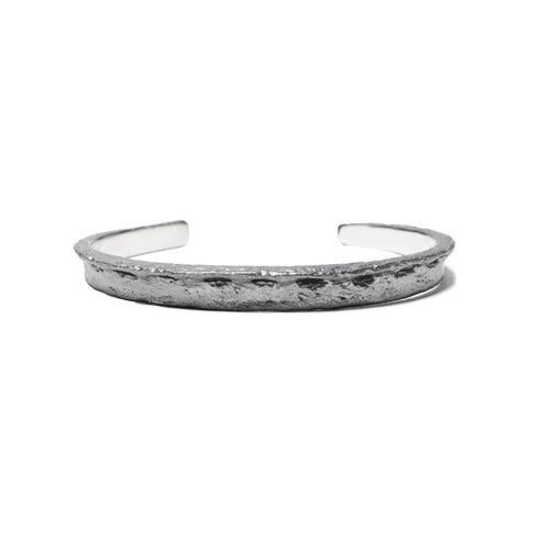 JULIUS 077ACU12 Silver / Dualflow Anima Bangle Ver.1