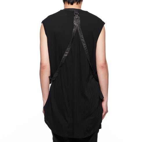 JULIUS 778VEM1 Black / Leather Holster Vest