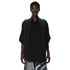 JULIUS 907SHM1 Black / Glide Tucked Shirt