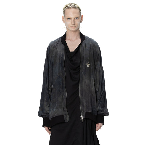 JULIUS 907BLM1-S Oxide / Europa Glide Bomber Jacket - Surface Decay