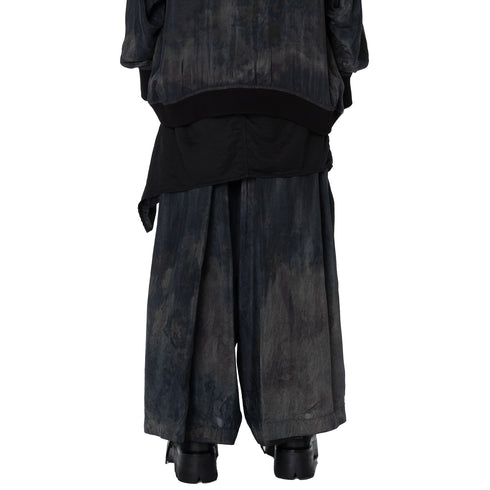 JULIUS 907PAM1-S Oxide / Glide Hakama Pants - Surface Decay