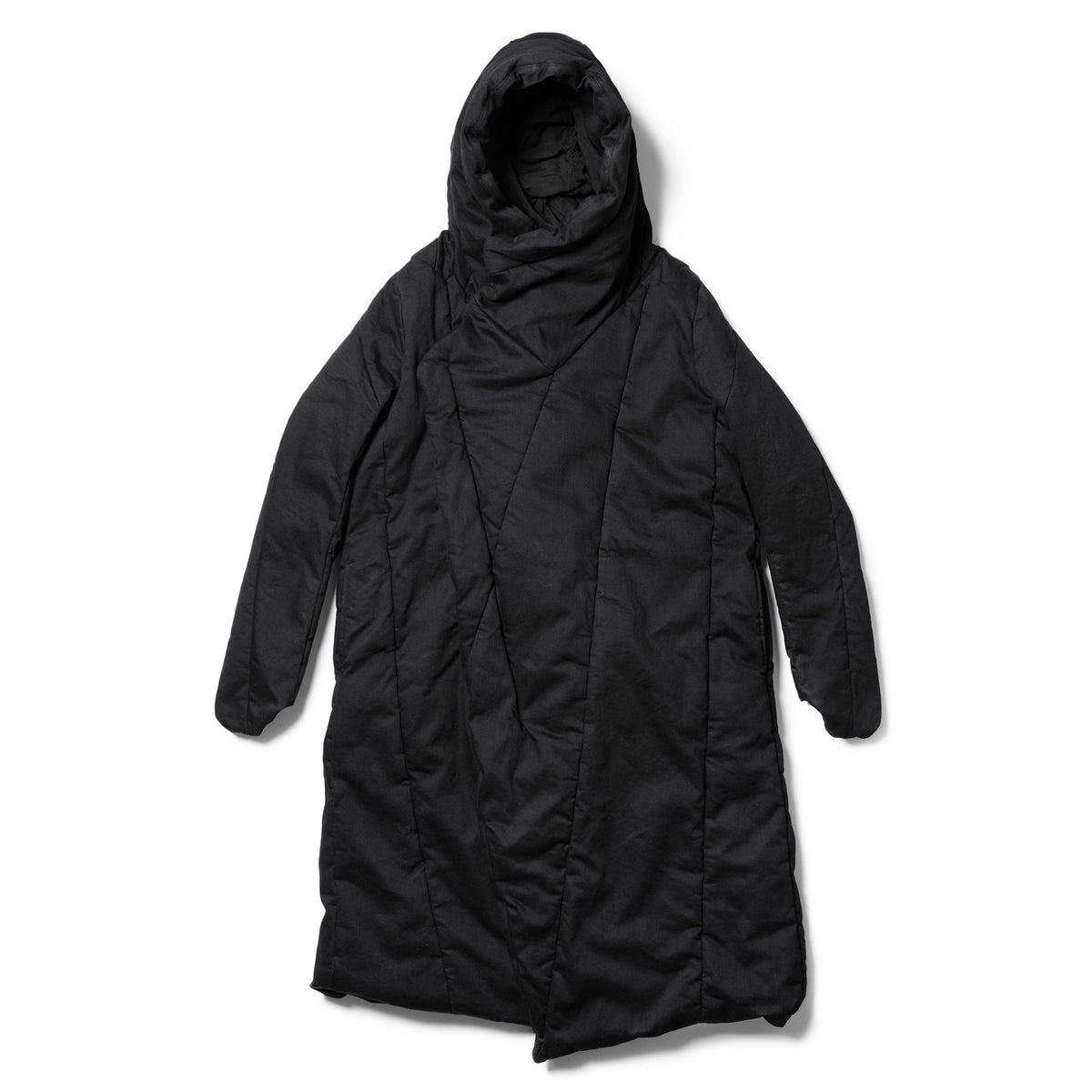 Edge Seam Padded Mod Coat / Black – JULIUS OFFICIAL STORE