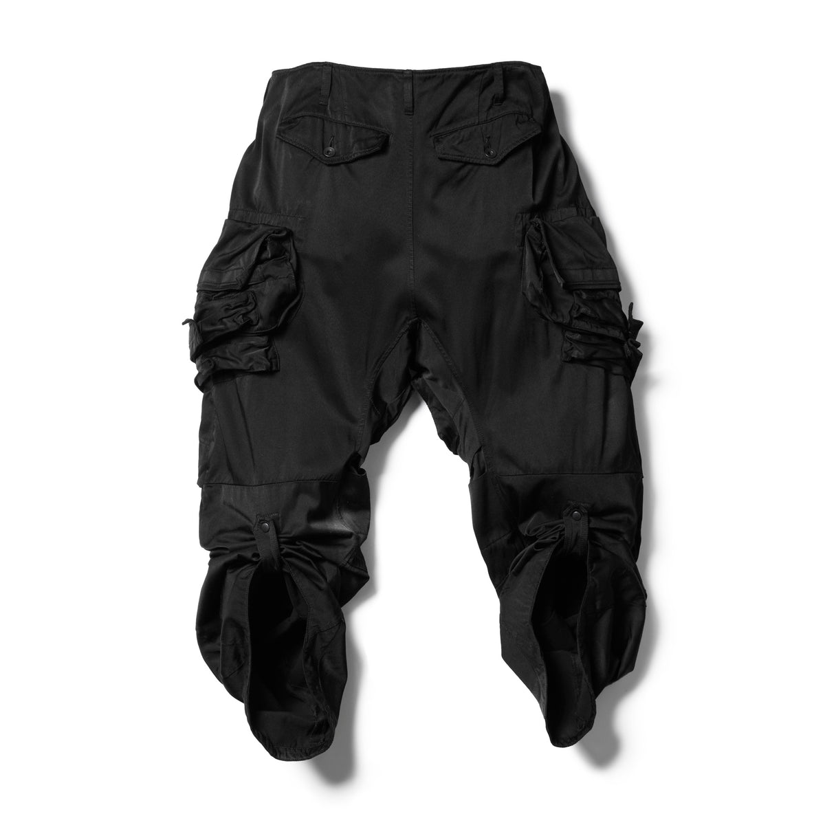 Black Cargo Trousers -- Madmext