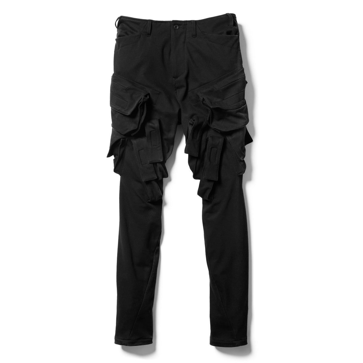 Gasmask Cargo Sweat Pants Black JULIUS OFFICIAL STORE