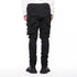 JULIUS 838PAM1 Black / Gasmask Cargo Sweat Pants