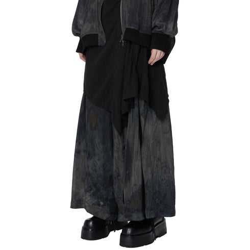 JULIUS 907PAM1-S Oxide / Glide Hakama Pants - Surface Decay