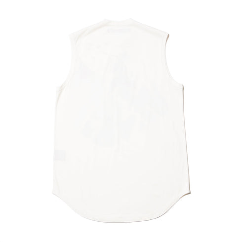 JULIUS 868CPM2 Off White / Stan Graphic Sleeve Less Tops