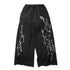 JULIUS 877PAM21 Black / Rift Graphic Wide Pants