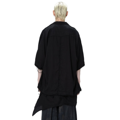 JULIUS 907SHM3 Black / Umbra Overshirt