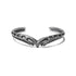 JULIUS 077ACU13 Silver / Dualflow Anima Bangle Ver.2
