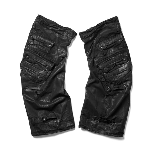 JULIUS 917ACU1-C Black / Gas Mask Leg Guard